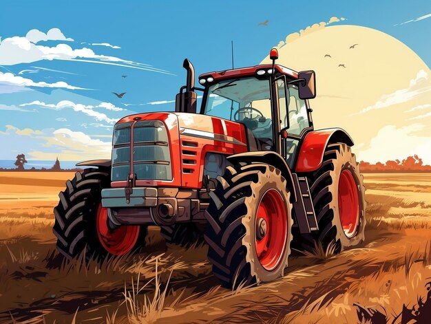 Tractor | Diamond Painting