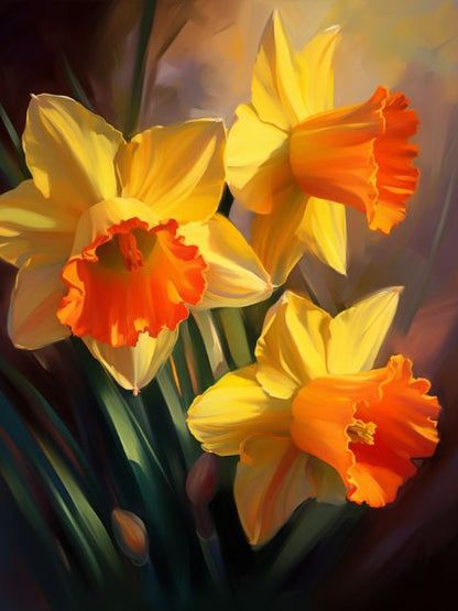 Daffodil | Diamond Painting