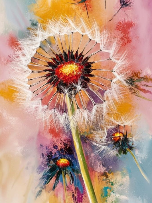 Dandelion | Diamond Painting