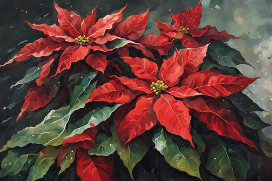 Poinsettia | Diamond Painting