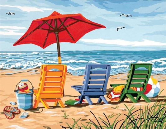 Beach Chair | Diamond Painting