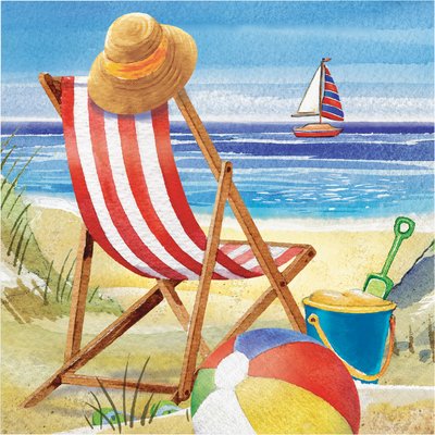 Beach Chair | Diamond Painting