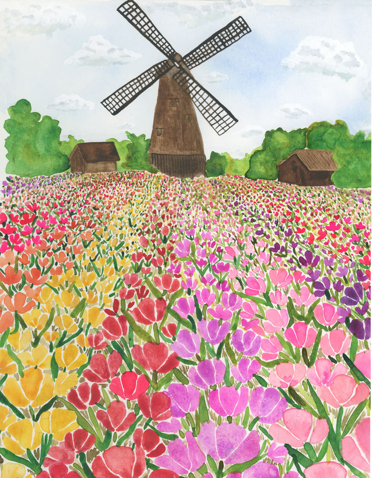Windmill | Diamond Painting