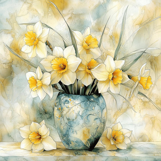 Daffodil | Diamond Painting