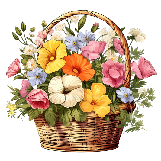 Basket Picnic | Diamond Painting
