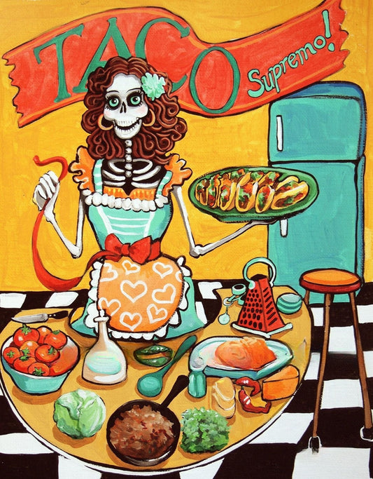 Mexican Skeleton | Diamond Painting