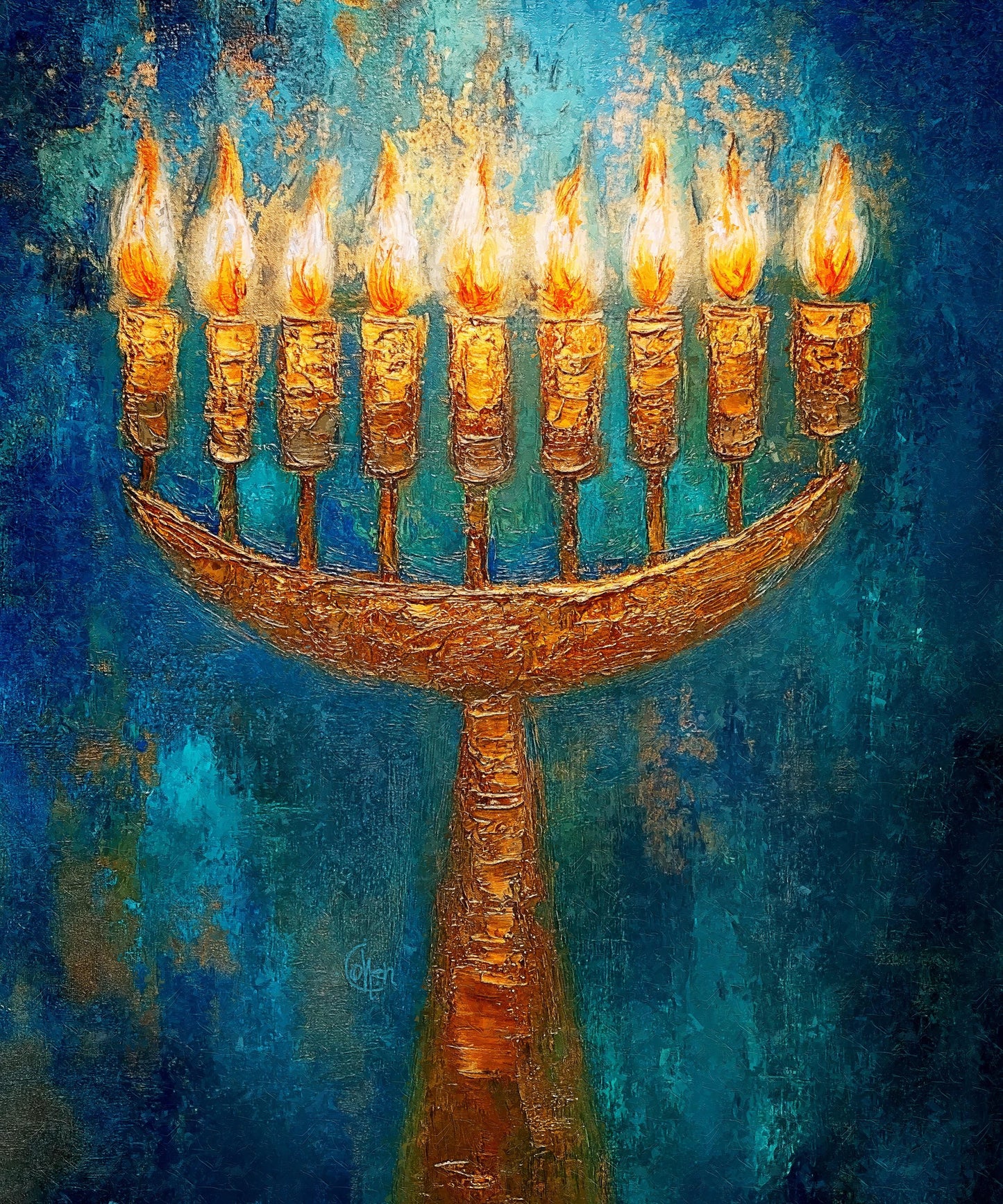 Jewish Hanukkah Judaica | Diamond Painting