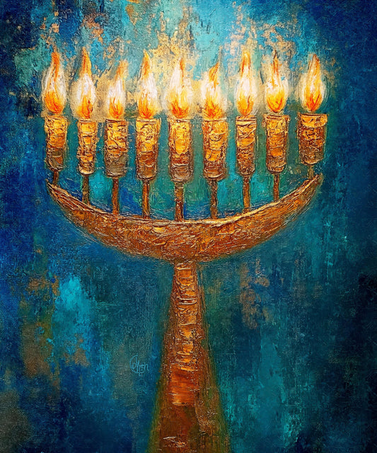 Jewish Hanukkah Judaica | Diamond Painting