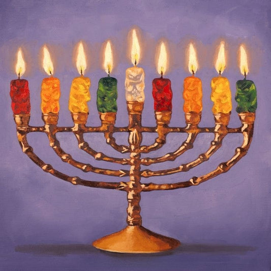 Jewish Hanukkah Judaica | Diamond Painting