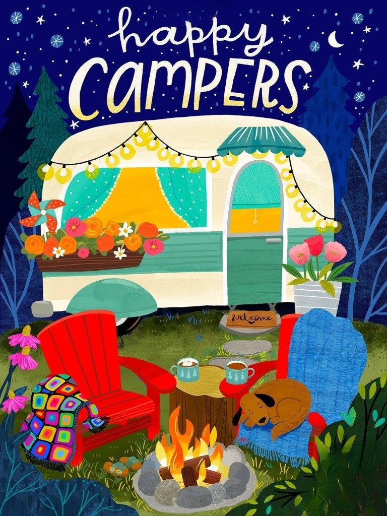 Caravan Camping | Diamond Painting