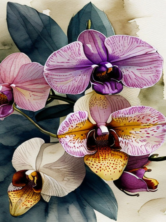 Orchids | Diamond Painting