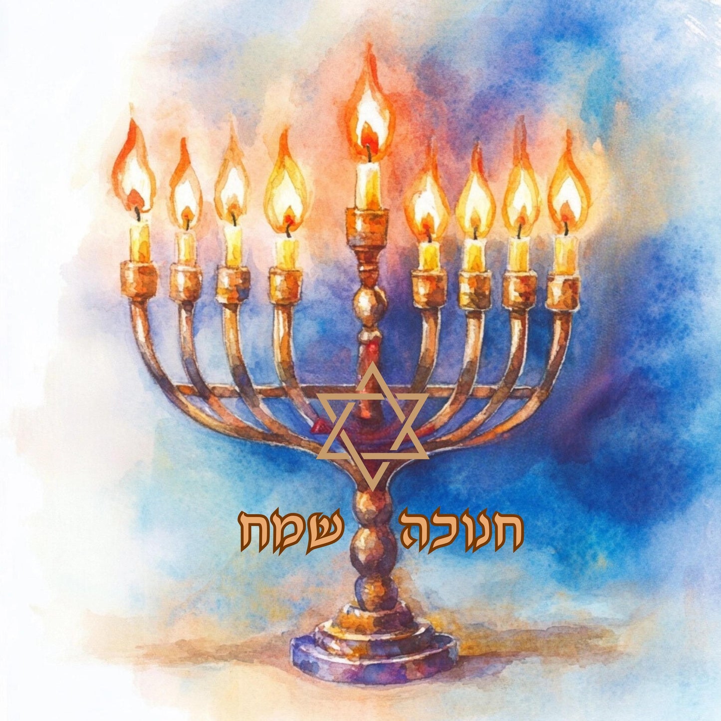 Jewish Hanukkah Judaica | Diamond Painting