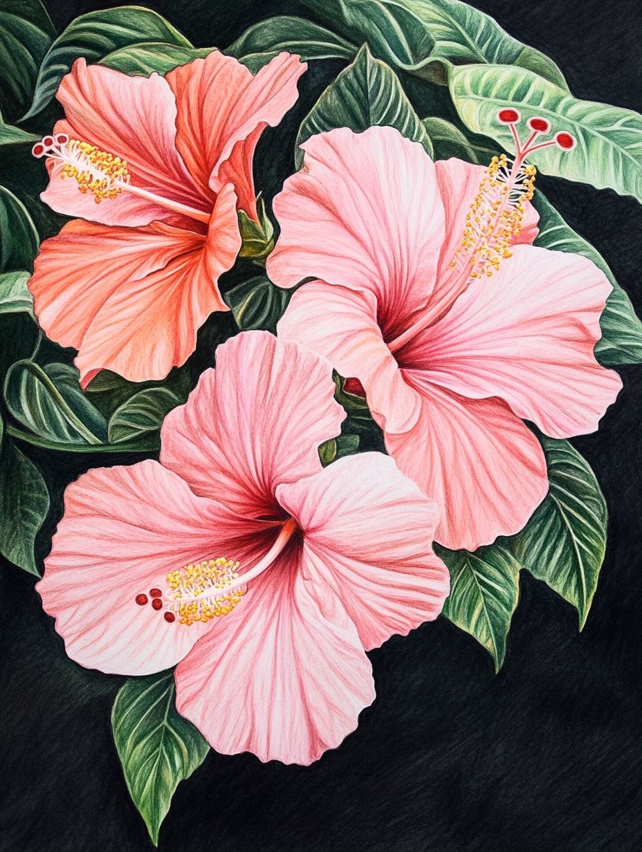 Hibiscus | Diamond Painting
