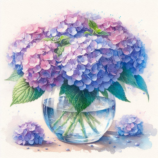 Hydrangea | Diamond Painting