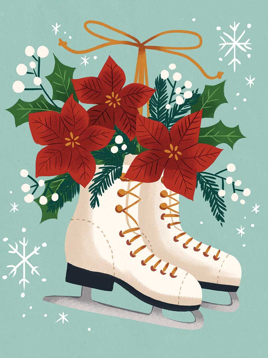 Ice Skates | Diamond Painting
