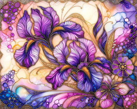 Iris | Diamond Painting