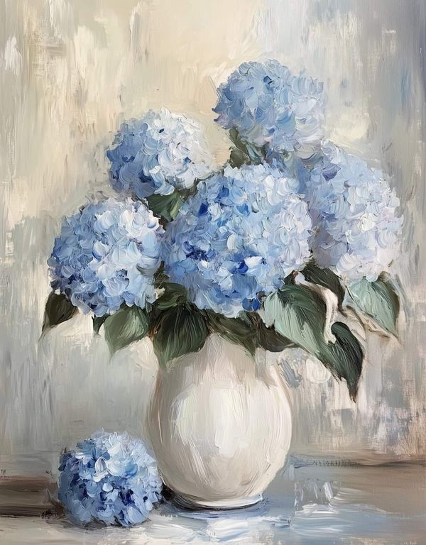 Hydrangea | Diamond Painting