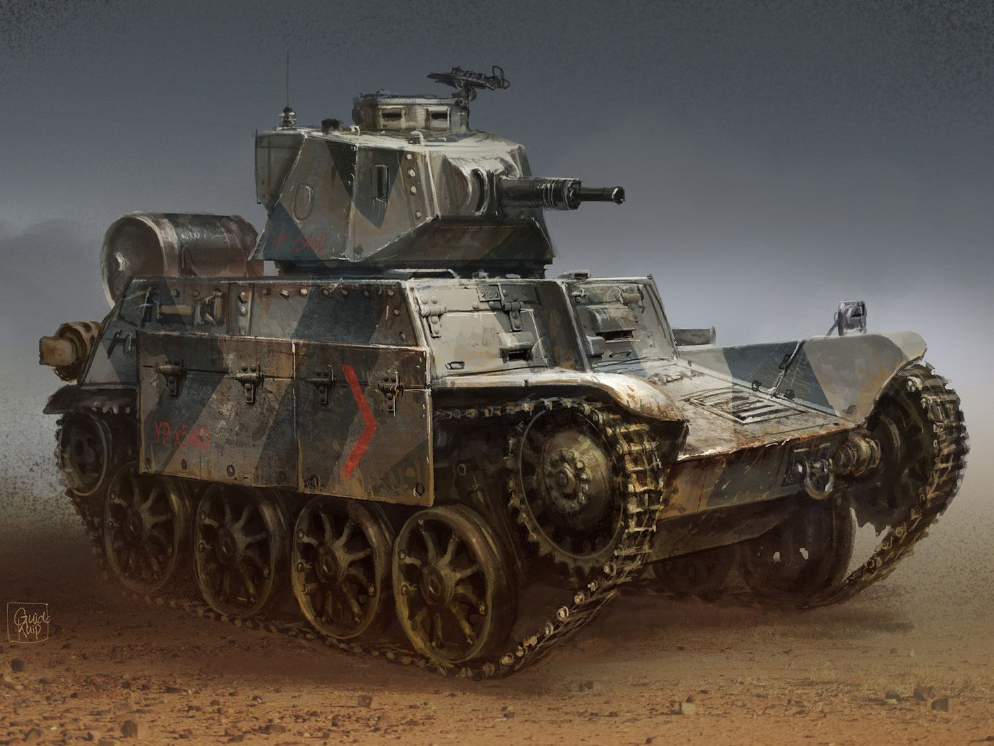Tank | Diamond Painting