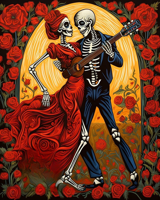 Mexican Skeleton | Diamond Painting