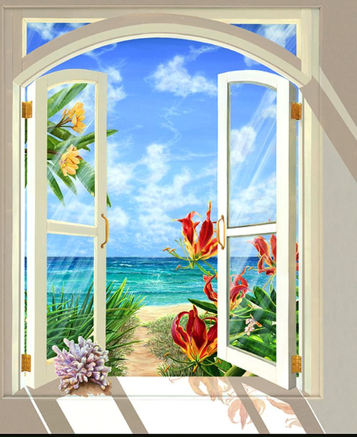 Window Landscape | Diamond Painting