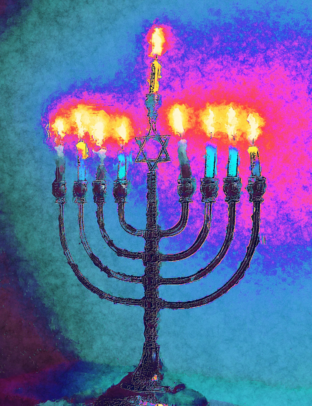 Jewish Hanukkah Judaica | Diamond Painting