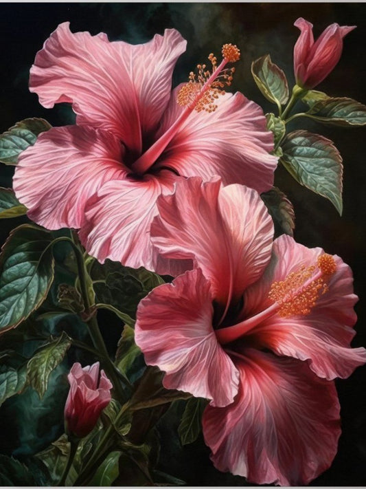 Hibiscus | Diamond Painting