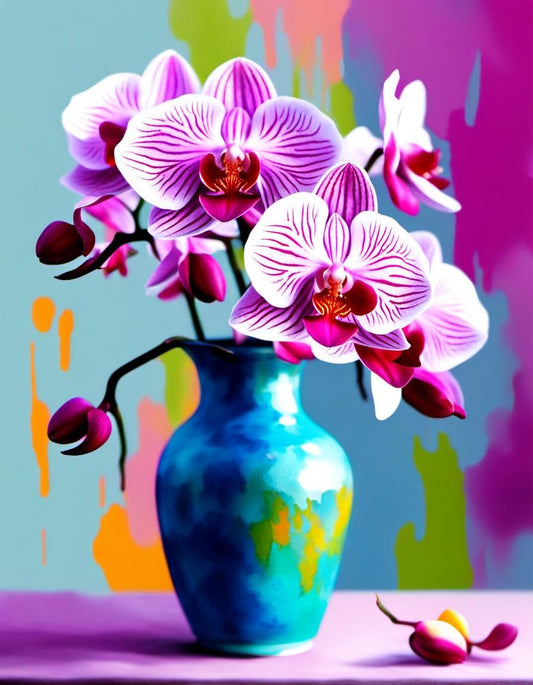 Orchids | Diamond Painting