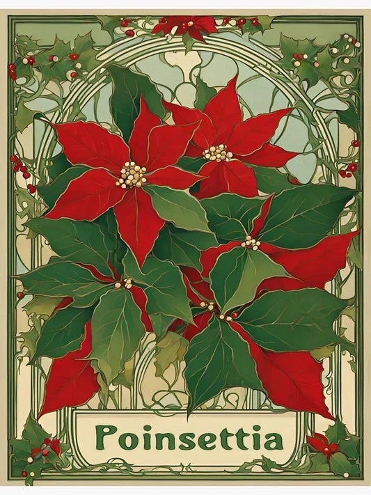 Poinsettia | Diamond Painting