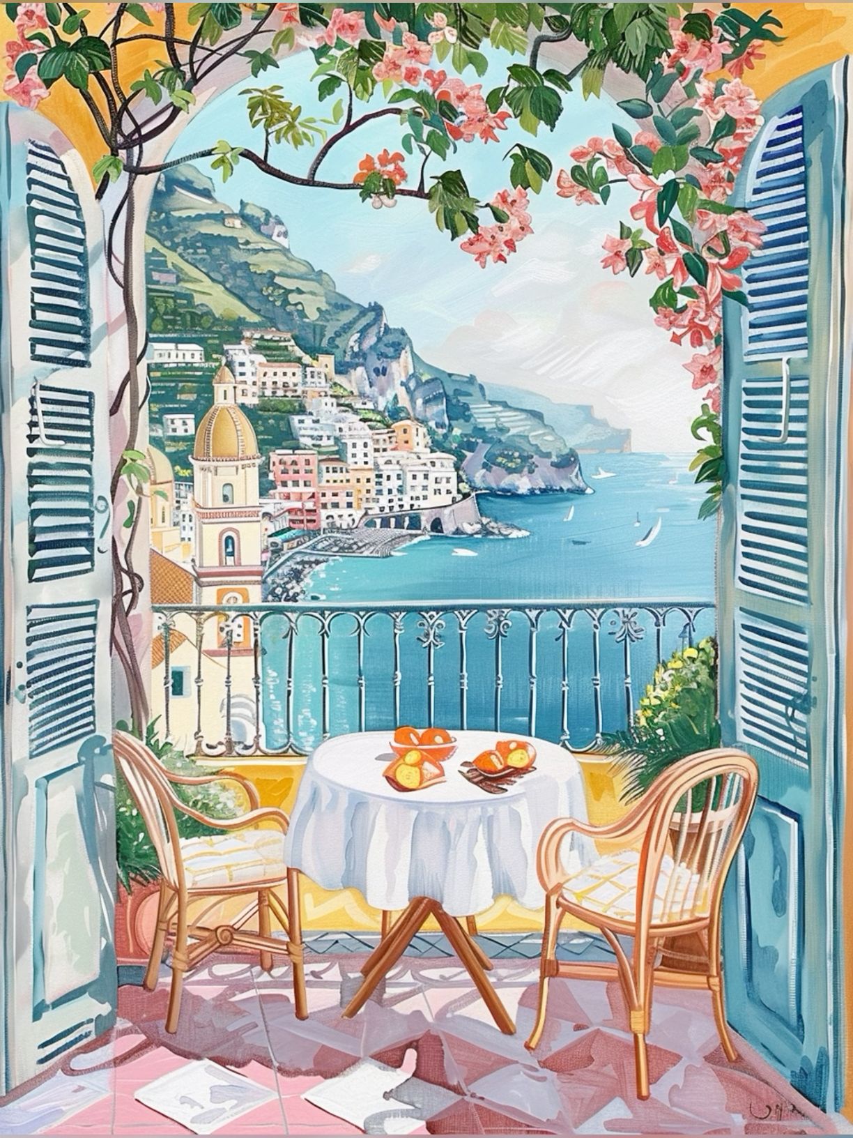 Balcony | Diamond Painting
