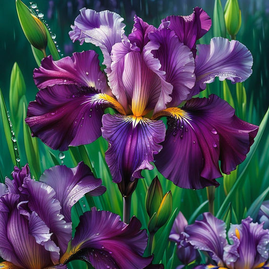 Iris | Diamond Painting