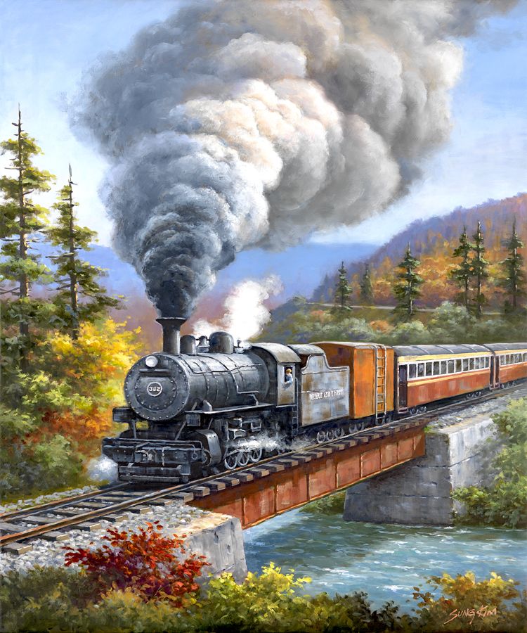Train | Diamond Painting