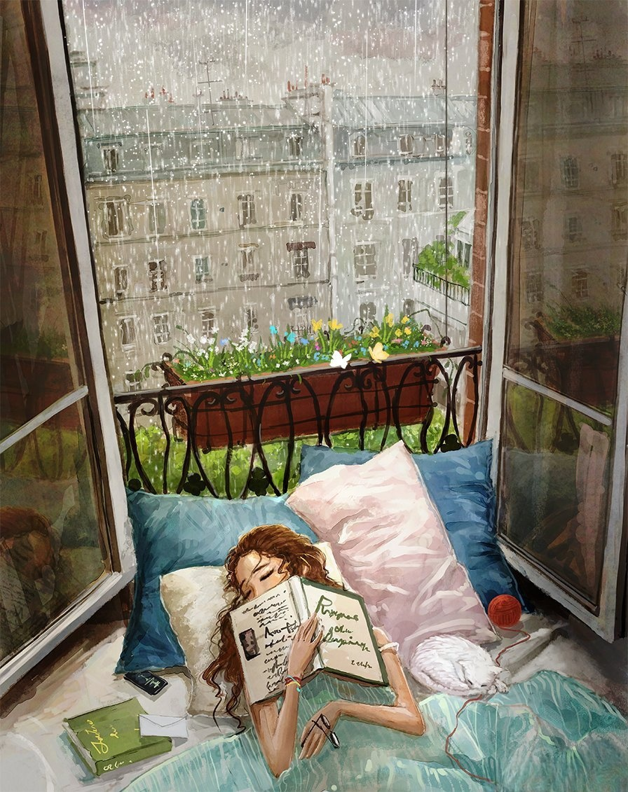 Window Landscape | Diamond Painting