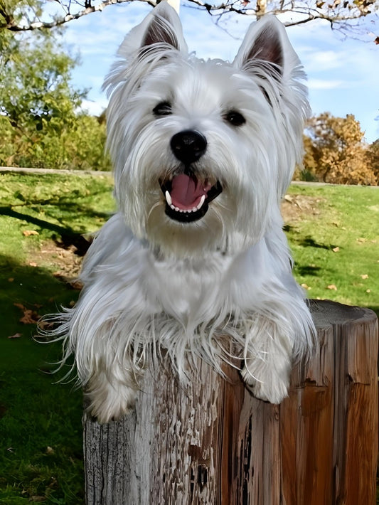 West Highland Terrier Westie Dog | Diamond Painting