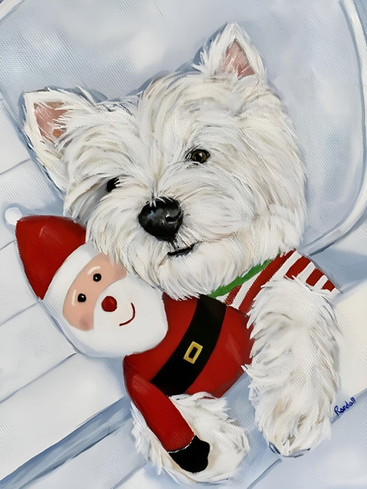 West Highland Terrier Westie Dog | Diamond Painting