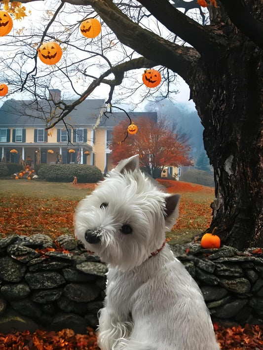 West Highland Terrier Westie Dog | Diamond Painting