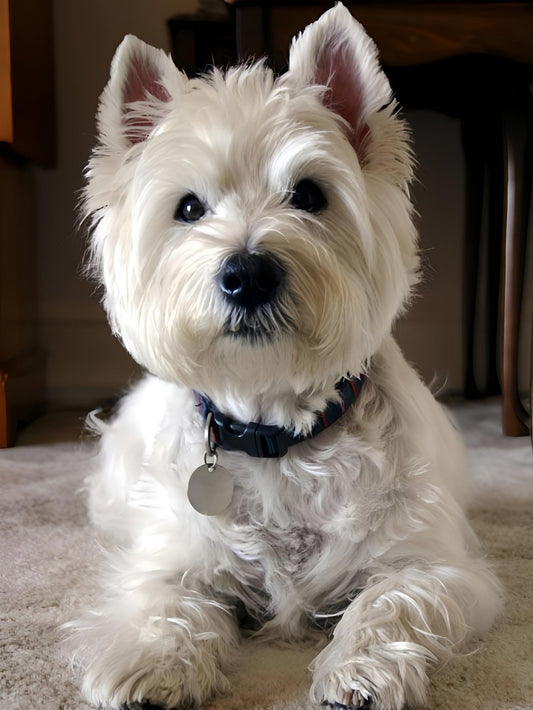 West Highland Terrier Westie Dog | Diamond Painting