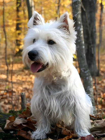 West Highland Terrier Westie Dog | Diamond Painting