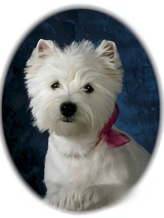 West Highland Terrier Westie Dog | Diamond Painting