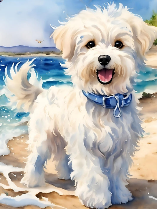 West Highland Terrier Westie Dog | Diamond Painting