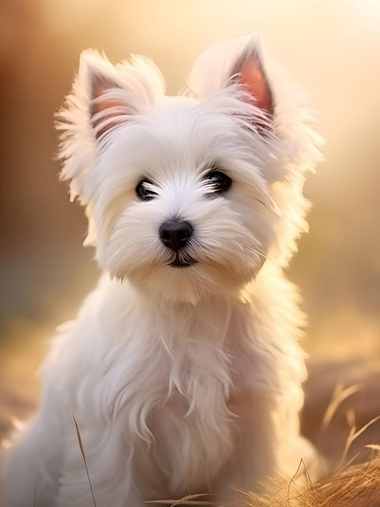 West Highland Terrier Westie Dog | Diamond Painting