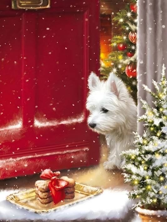 West Highland Terrier Westie Dog | Diamond Painting