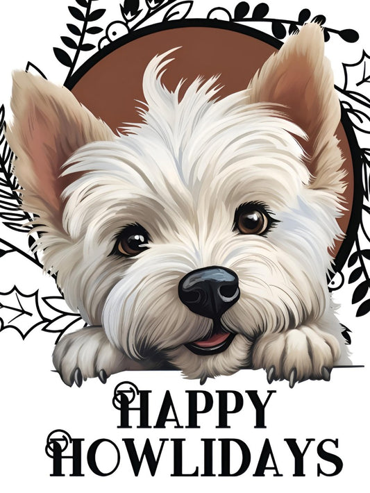 West Highland Terrier Westie Dog | Diamond Painting