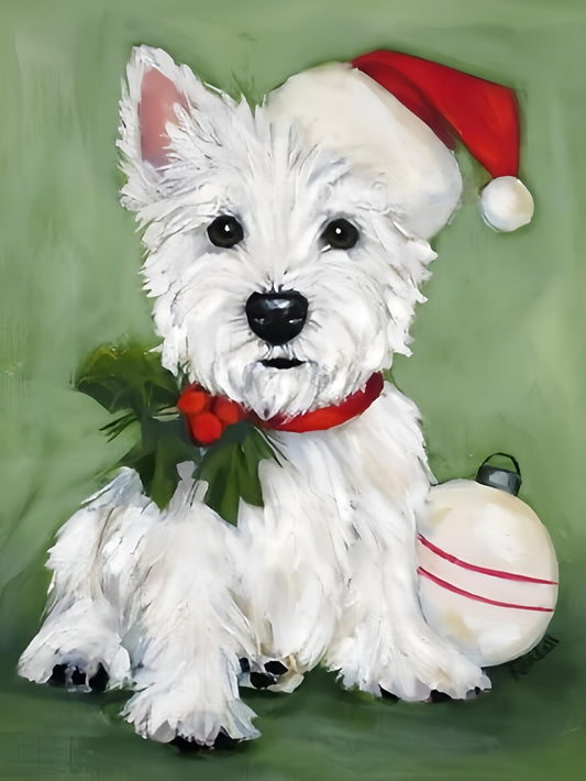 West Highland Terrier Westie Dog | Diamond Painting