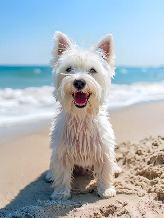 West Highland Terrier Westie Dog | Diamond Painting