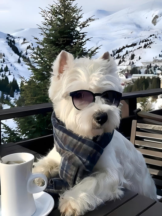 West Highland Terrier Westie Dog | Diamond Painting