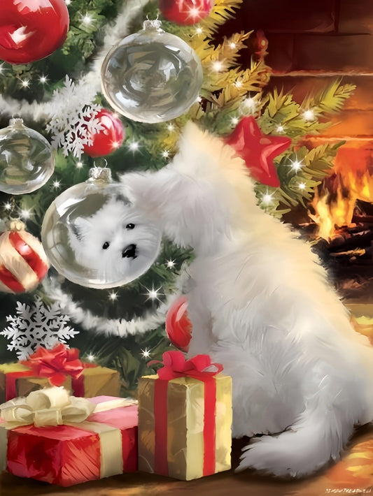 West Highland Terrier Westie Dog | Diamond Painting
