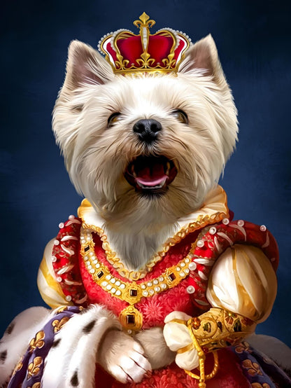 West Highland Terrier Westie Dog | Diamond Painting