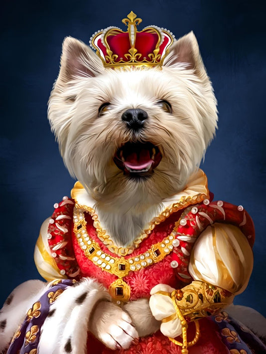 West Highland Terrier Westie Dog | Diamond Painting