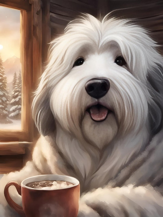 West Highland Terrier Westie Dog | Diamond Painting