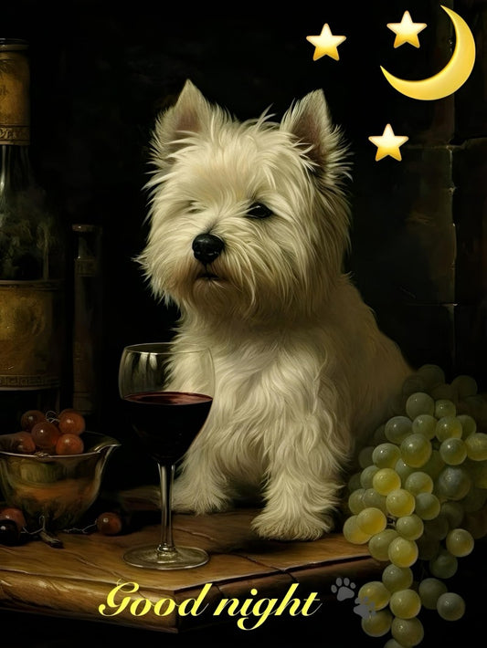 West Highland Terrier Westie Dog | Diamond Painting